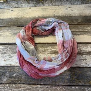 Pink Plaid Infinity Scary